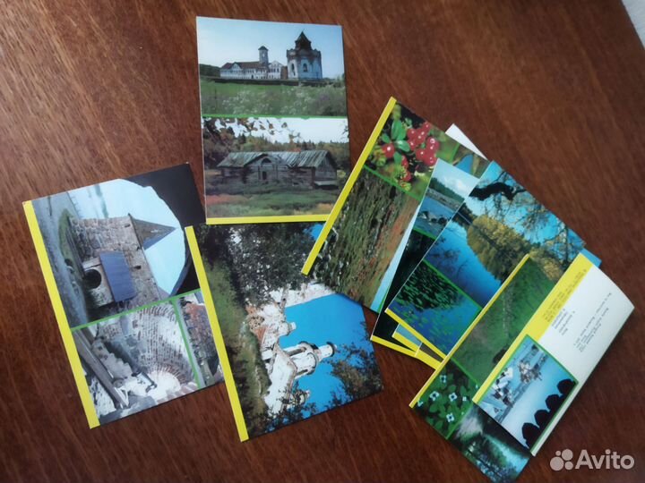 Наборы открыток СССР города