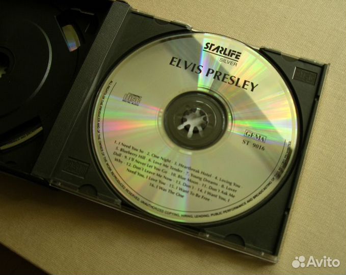 Elvis Presley двойной фирменный CD