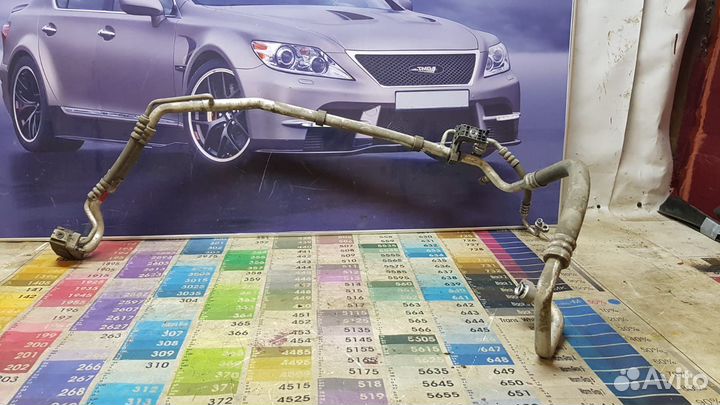 Трубка кондиционера G4KJ на kia optima 4 jf