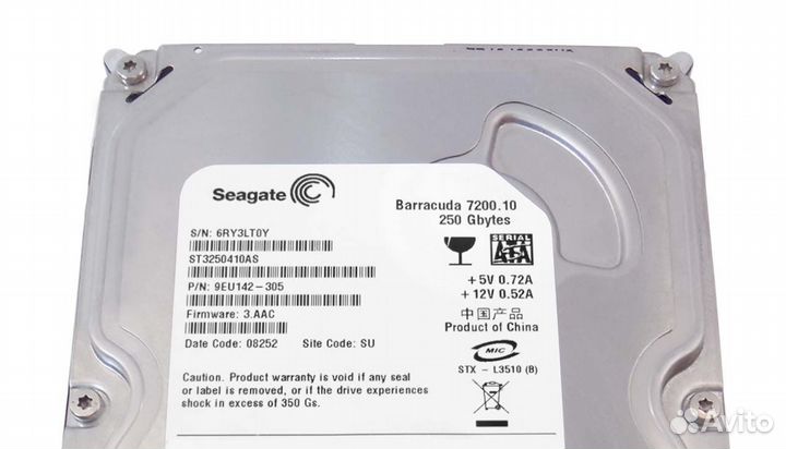 Жесткий диск Seagate ST3250410AS 250Gb sataii 3,5