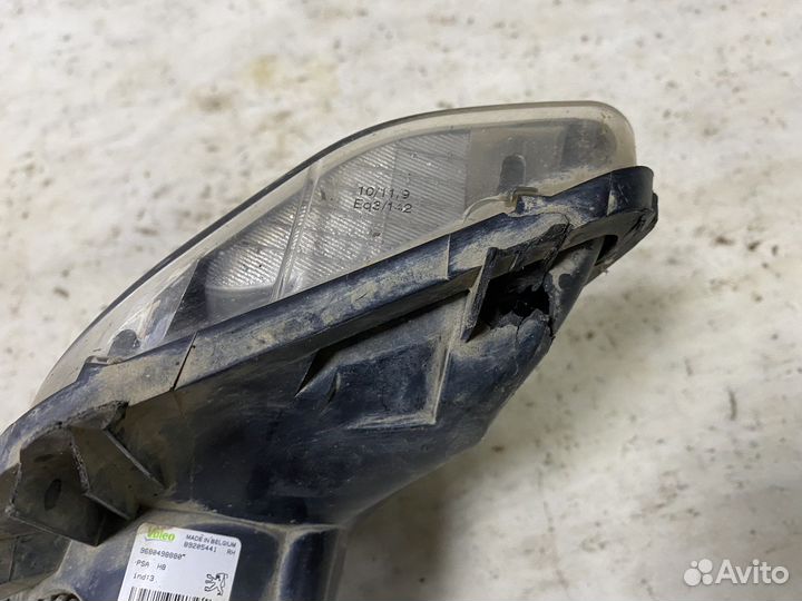 Птф правая Peugeot 308