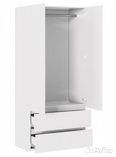 Шкаф 90 см Милано - 4 Белая