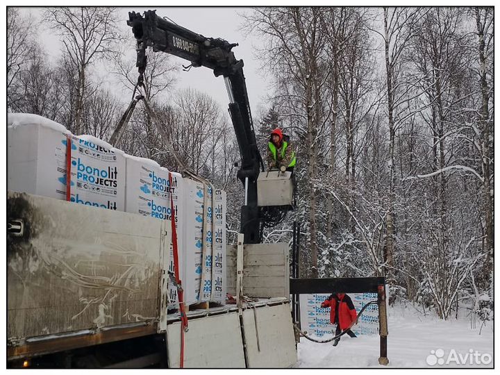 Газобетонные блоки с завода Bonolit