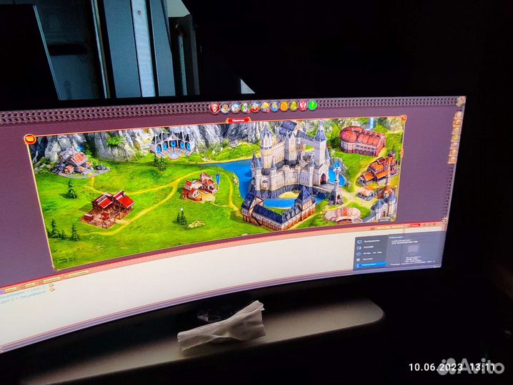 Изогнутый монитор C34J791WTI (21:9) 3440x1440100Гц