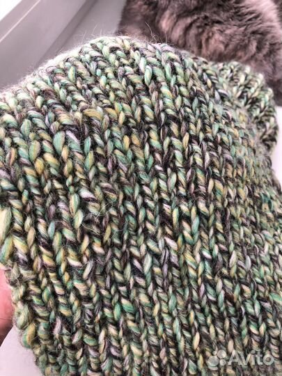 Комплект шапка и шарф