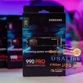 Samsung 990 Pro 2tb M2 SSD USA