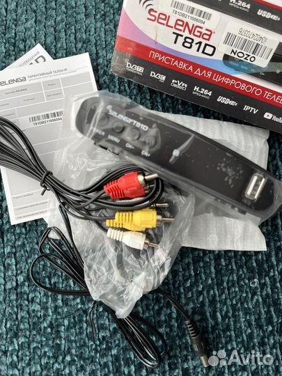 Приставка для цифрового телевидения T81D