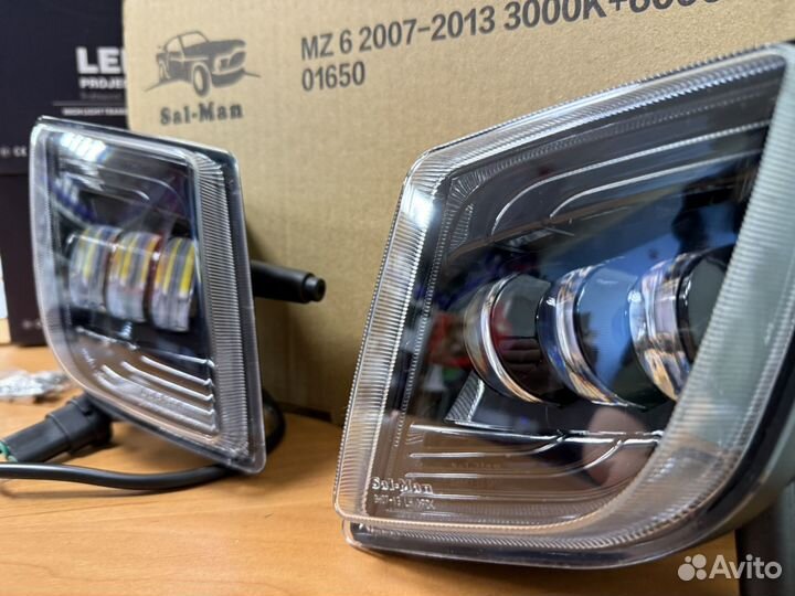 Птф LED светодиодная Mazda 6 GH 2007-2010 2х реж