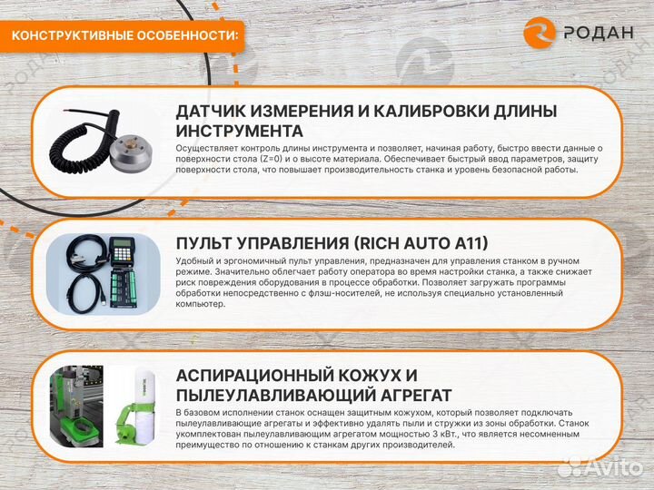 Фрезерно-гравировальный станок с чпу CH 2030