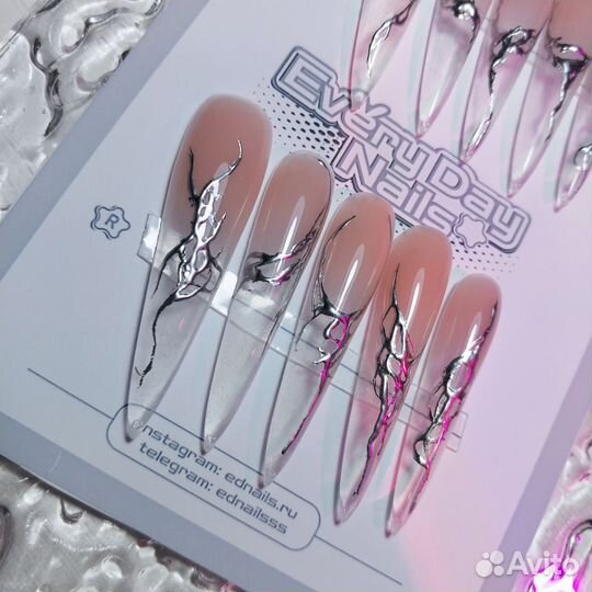Накладные ногти на заказ