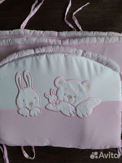 Бортики в детскую кроватку бу