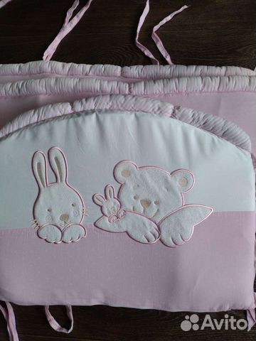 Бортики в детскую кроватку бу