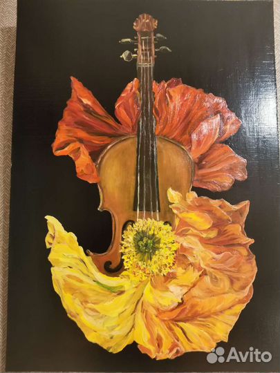 Картина холст, масло 50*70см