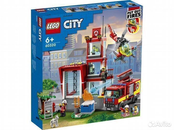 Lego City Пожарная часть 60320