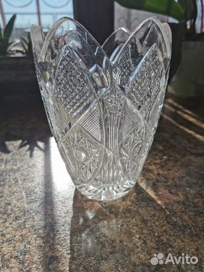 Хрустальная ваза СССР