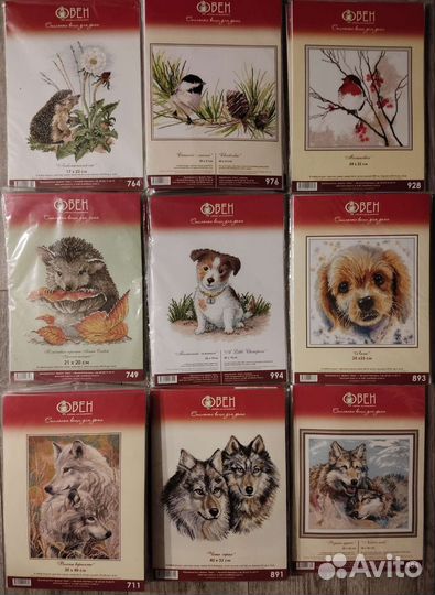 Набор для вышивания крестом овен