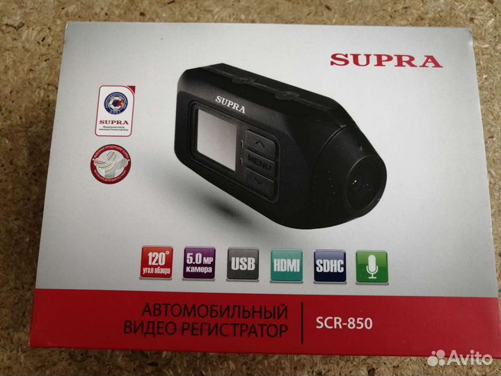 Видео регистратор,экшен камера Supra SCR-850