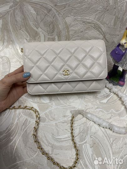 Сумка Chanel Woc кожаная