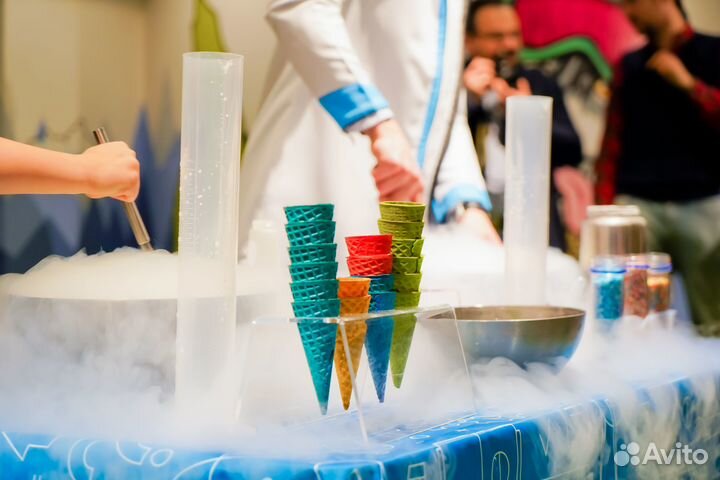 Крио шоу с мороженным. Москва