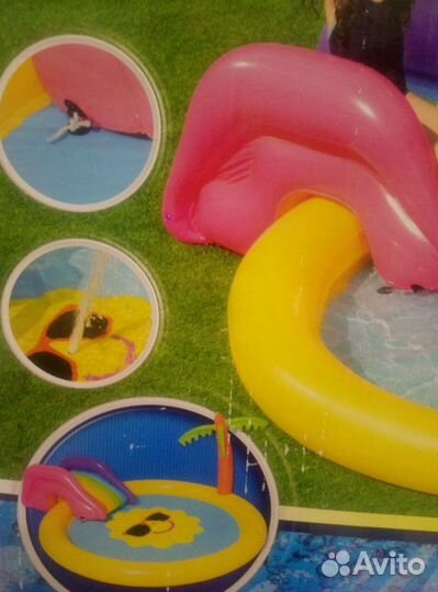 Детский надувной бассейн 