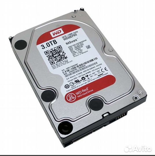 Жесткий диск Western Digital Red 3 тб