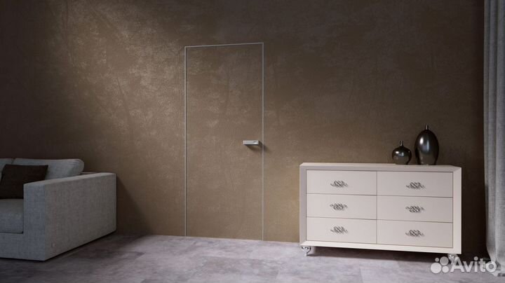 Двери скрытые межкомнатные под отделку