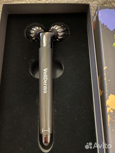 Роликовый массажер для лица WellDerma