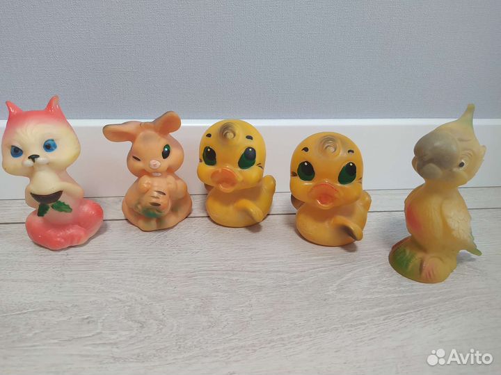 Игрушки резиновые СССР