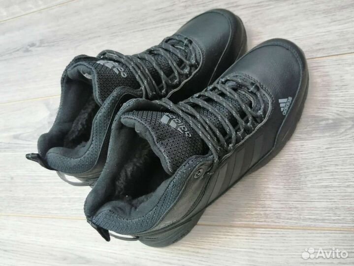 Кроссовки мужские с искусственным мехом