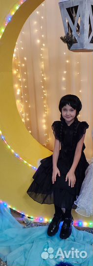 Платье для девочки венсдей