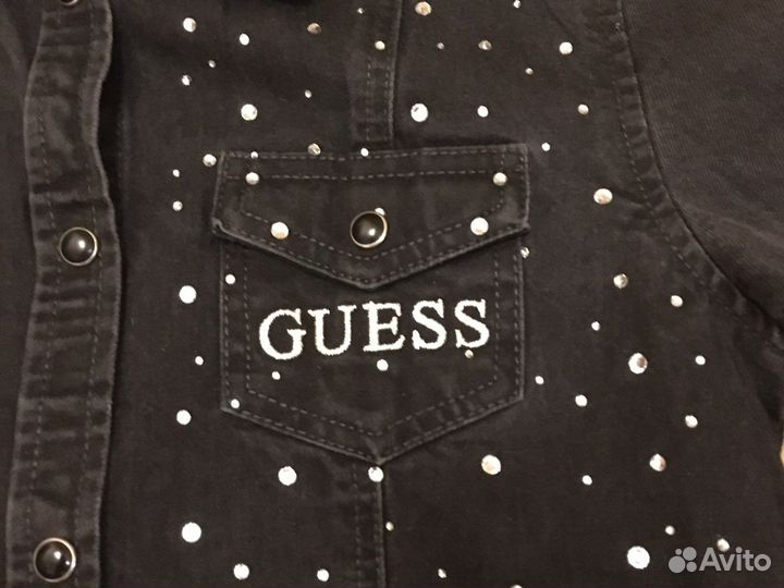 Джинсовая рубашка Guess р. 10-12лет