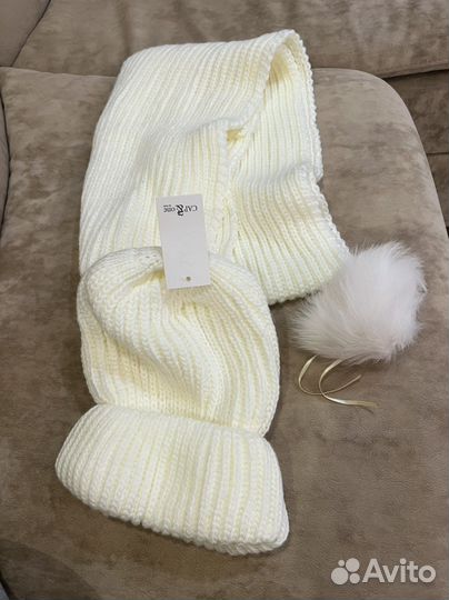 Комплект шапка шарф