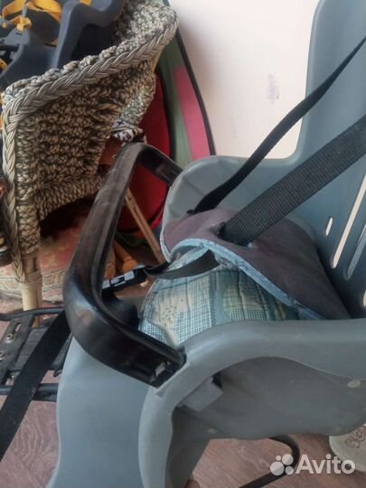 Детское велокресло с багажником