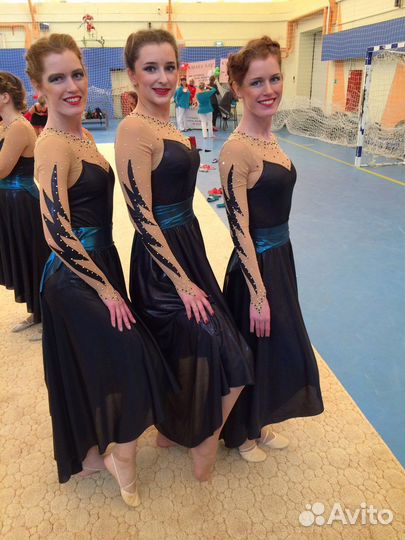 Гимнастический купальник для выступлений