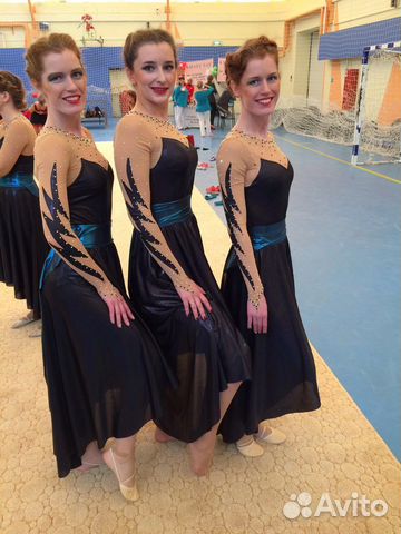 Гимнастический купальник для выступлений