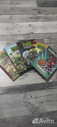 Книги Майнкрафт и Растения против Зомби