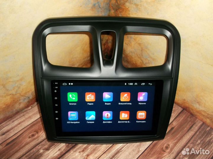 Магнитола Renault Logan 2 Android