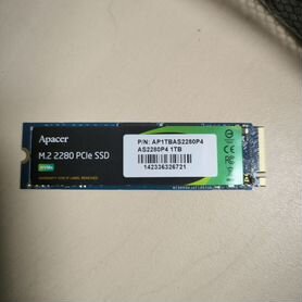 1000 гб SSD M.2 накопитель Apacer AS2280P4