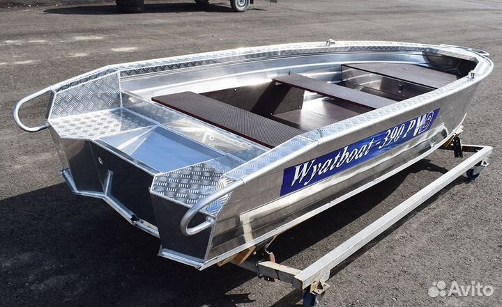 Алюминиевая моторная лодка Wyatboat 390Р новая