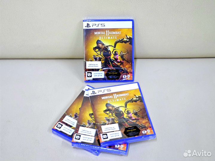 Диск ps5 новый Mortal Kombat 11 Ultimate
