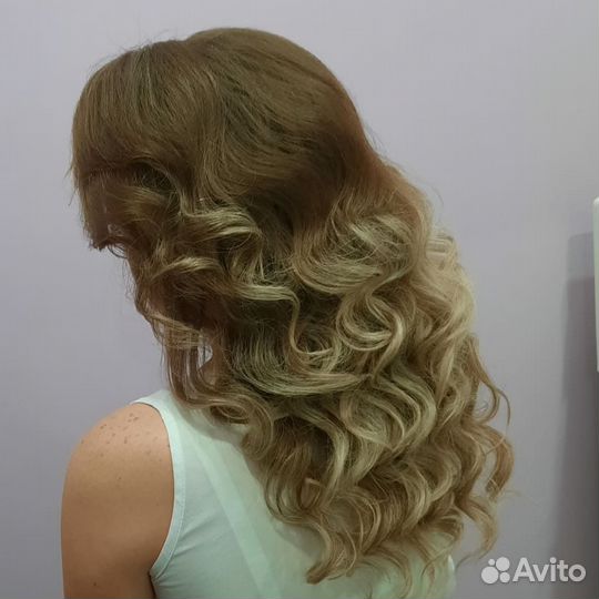 Парикмахер на дому укладка