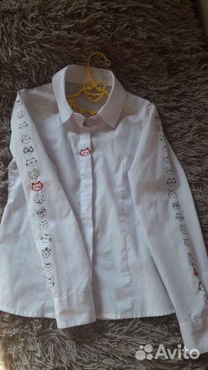 Рубашка для девочки 134-140 см