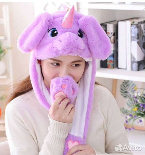 Шапка С прыгающими ушами 