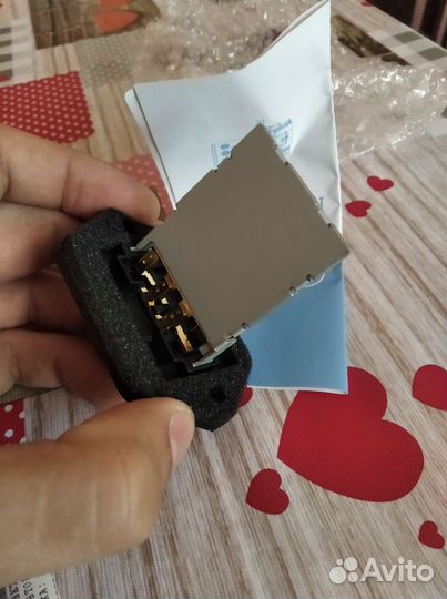 Резистор электро вентилятора отопителя