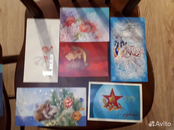 Открытки СССР чистые