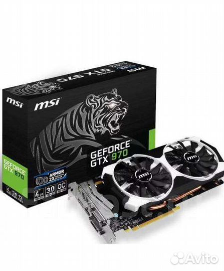 MSI GTX 970 tiger OC 4GB gddd5