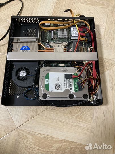 Корпус Thin mini ITX + кулер