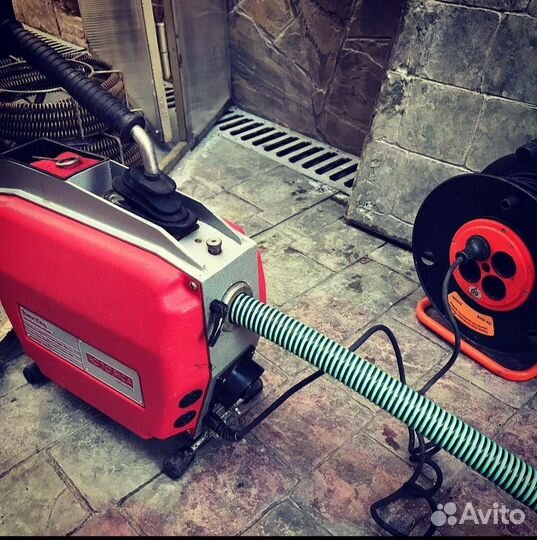 Прочистка канализации, устранение засоров