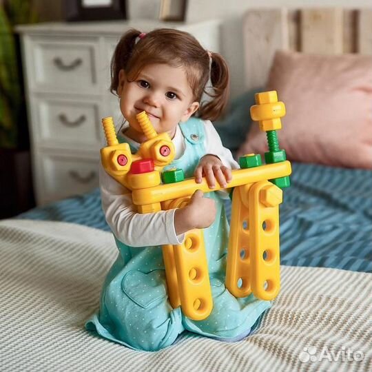 Конструктор «Фауна», 70 деталей