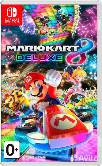 Игра Mario Kart 8 Deluxe Edition (Nintendo Switch